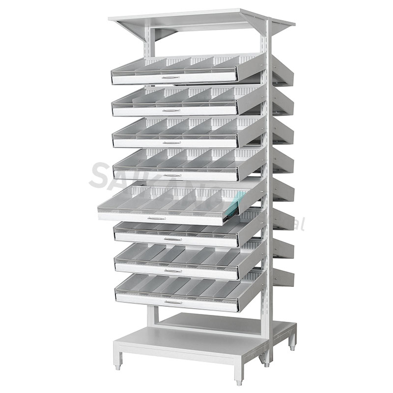 雙面可調式藥架