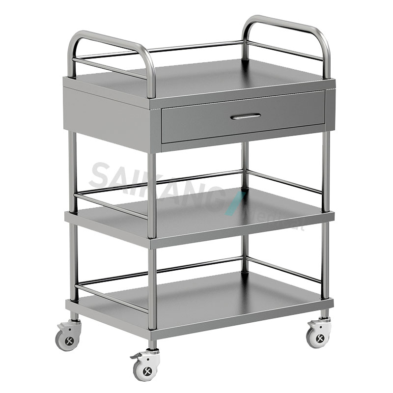 病人推車(chē) 不銹鋼治療車(chē)