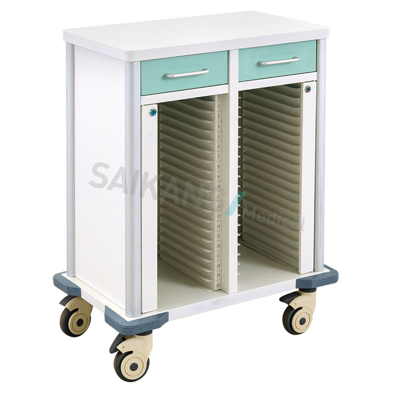 病人推車(chē) 病歷夾車(chē)