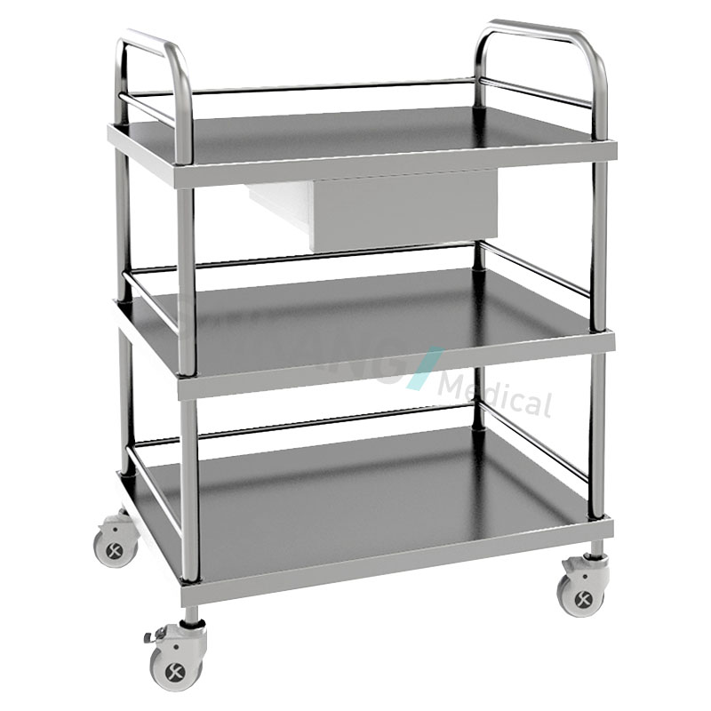病人推車(chē) 不銹鋼治療車(chē)