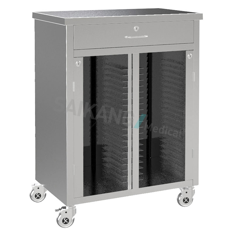 病人推車 不銹鋼病歷夾車